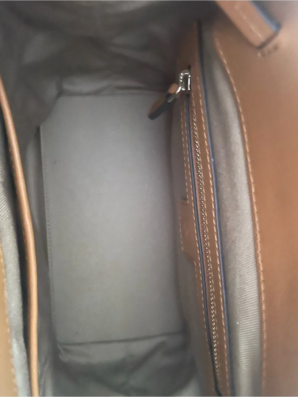 MCM MFO Colorblock Pink Coated Canvas with Tan Leather Backpack